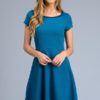 A-line Dress with Back Key Hole