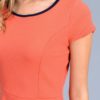 A-line Dress with Back Key Hole