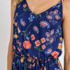 Twisted Strap Floral Dress
