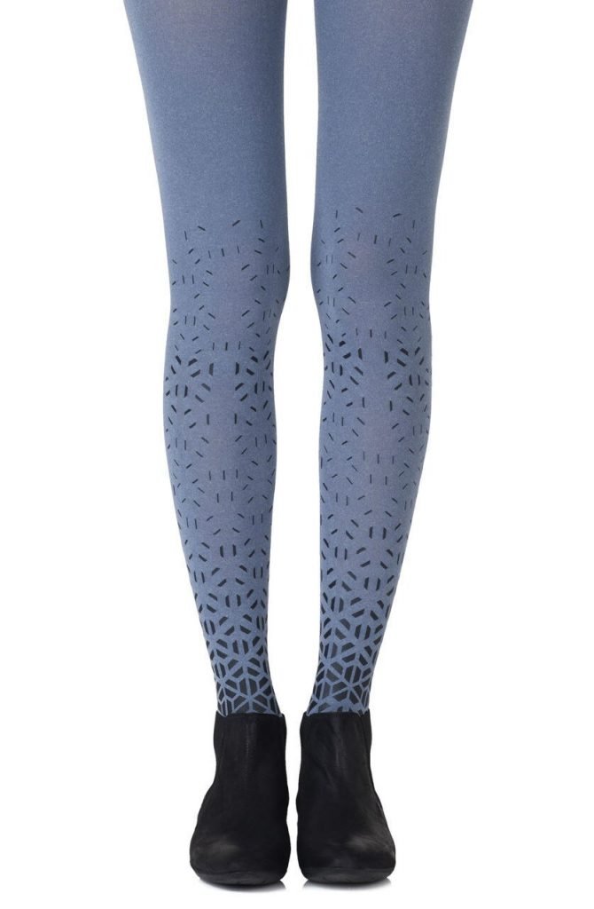 Shape Up Grey Tights - Lazy Caturday - Fun and Unique