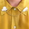 Pink Toy Poodle Pin - Clearance - Image 2