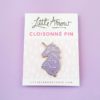Unicorn Daydreams Pin - Lilac Iridescent Glitter - Clearance - Image 4
