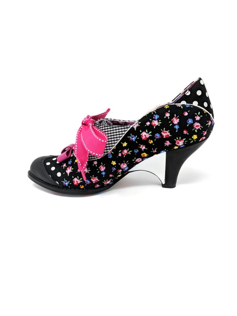 Irregular Choice - Force of Beauty - Black - Lazy Caturday - Fun and Unique